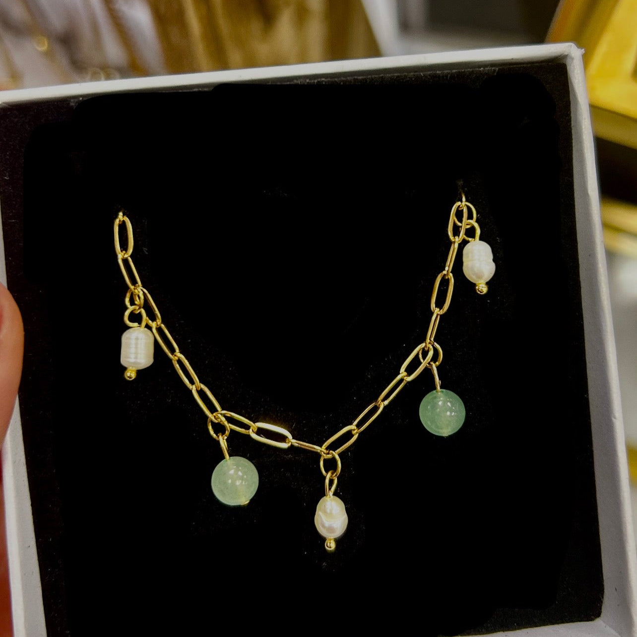 Gold Link Bracelet