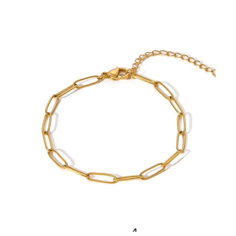 Gold Link Bracelet