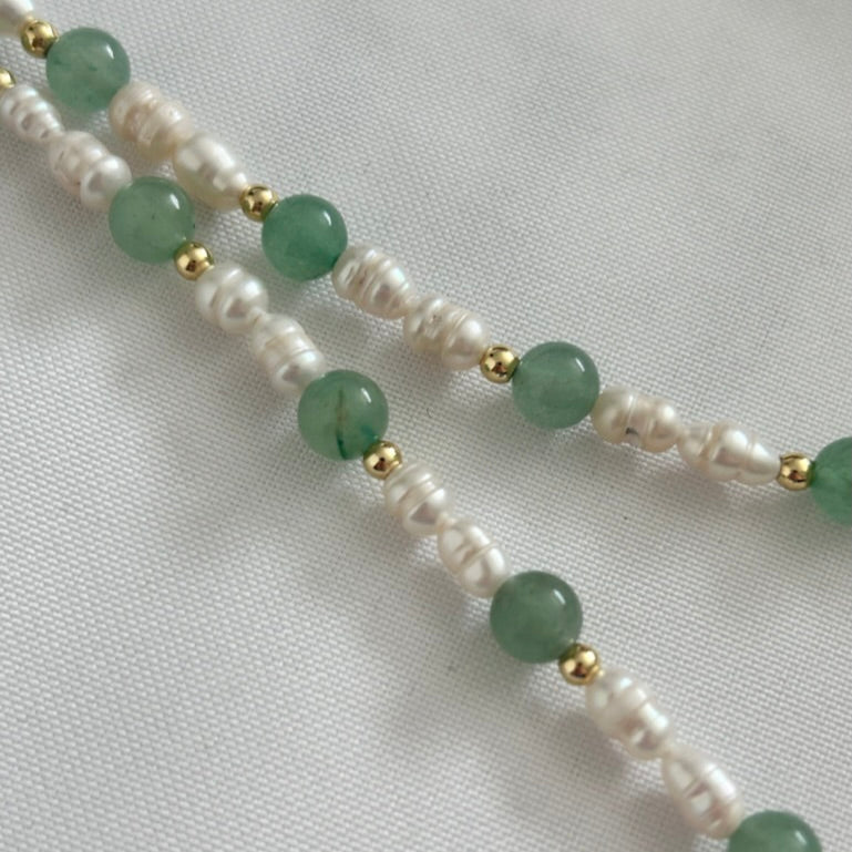 Ava Green Necklace