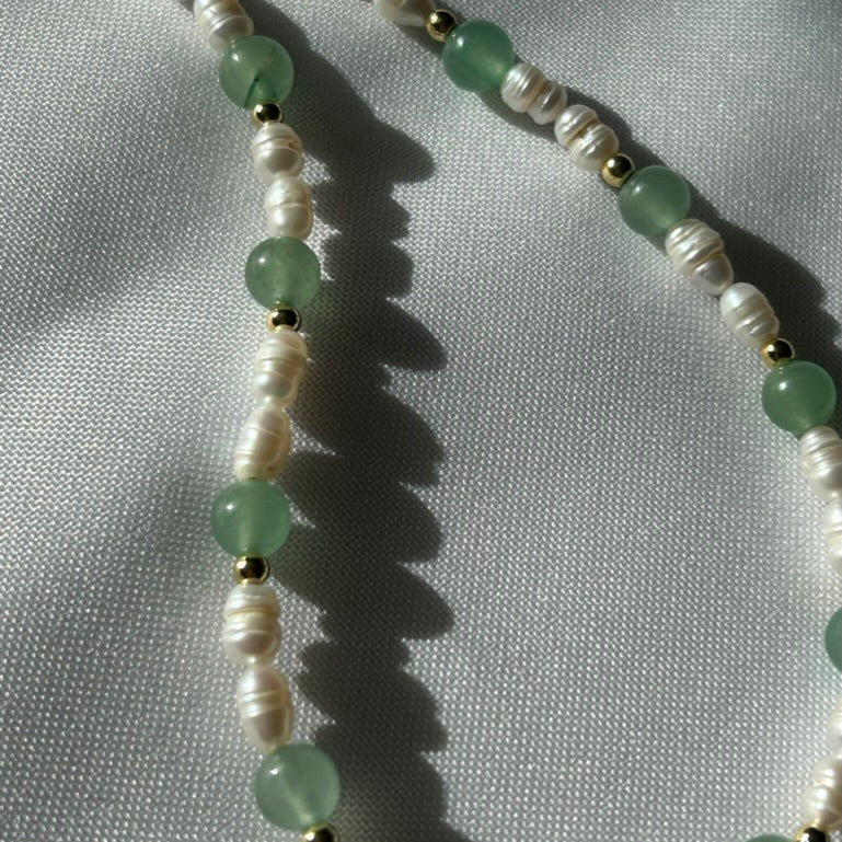 Ava Green Necklace