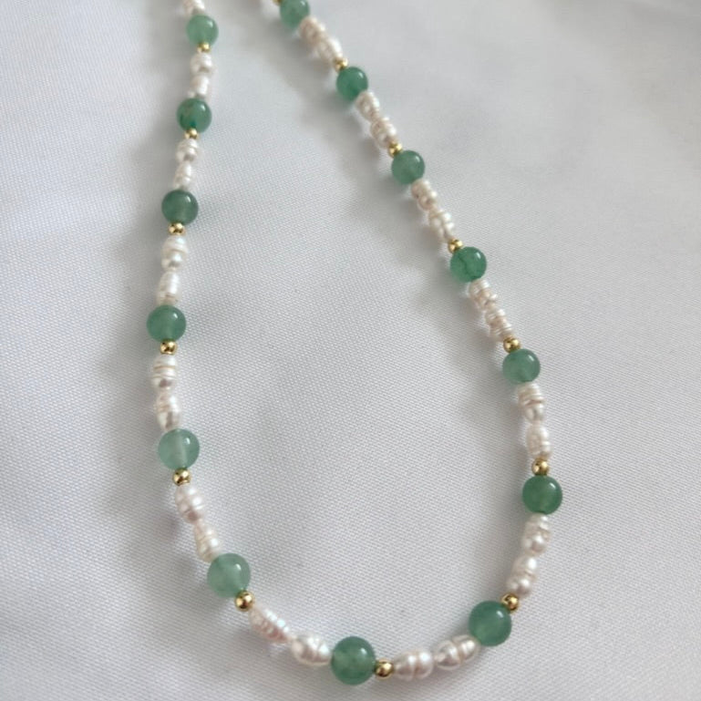 Ava Green Necklace