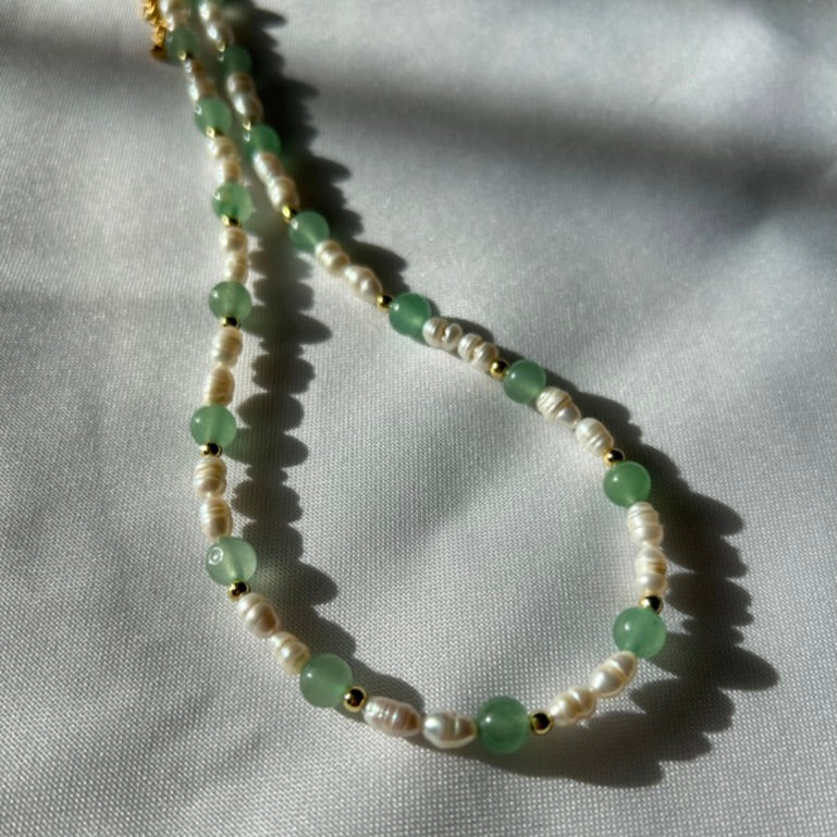 Ava Green Necklace