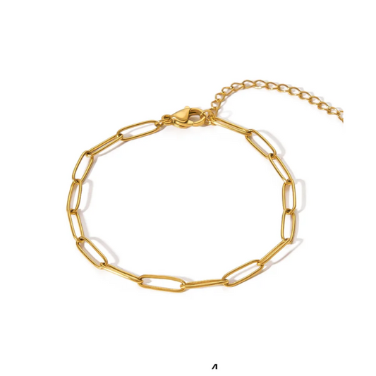 Gold Link Bracelet